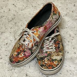 Vans Watercolor Floral Shoes